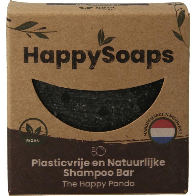 Happysoaps Happysoaps Shampoo Bar Charming Charcoal & Sweet Sandal (70 Gramm)