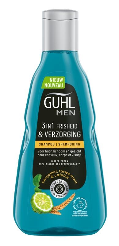 Guhl Man 3-in-1 Frische- & Pflegeshampoo (250 Ml)