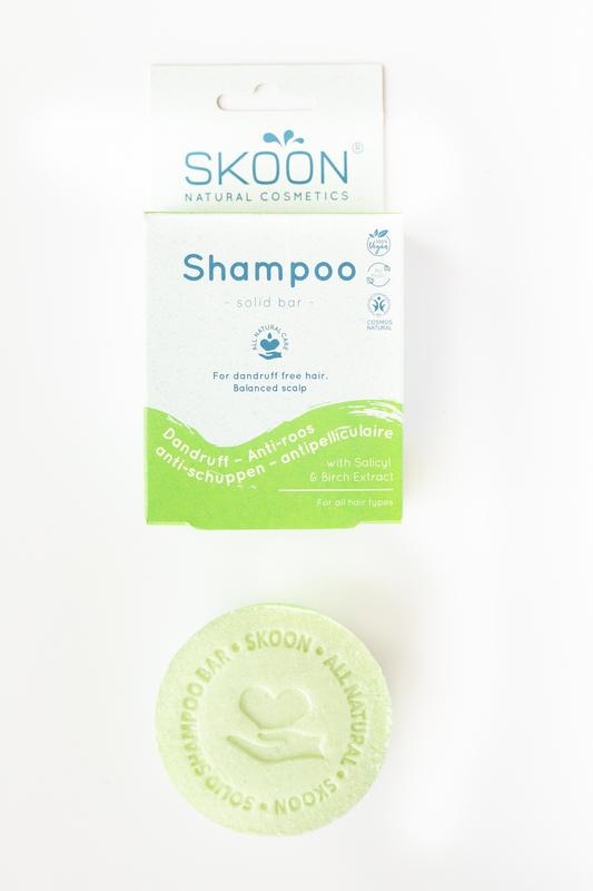 Skoon Festes Shampoo gegen Schuppen (90 Gramm)