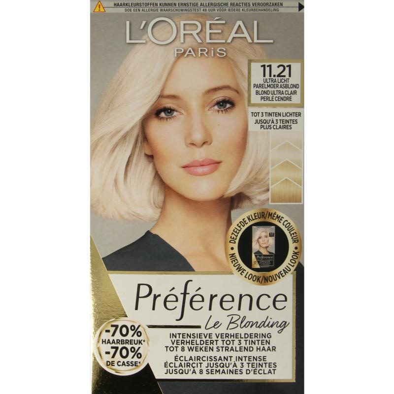 Preference 11.21 Ultrahelles Perl-Aschblond (1 Set)