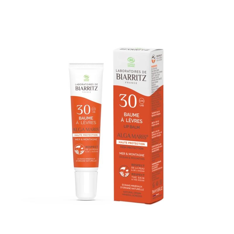 Laboratoires de Biarritz Laboratoires de Biarritz Suncare schützender Lippenbalsam SPF30 (15 Ml)