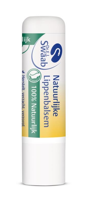 Dr Swaab Dr. Swaab Lippenbalsam 100 % natürlich (4,8 Gramm)