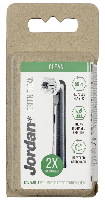 Jordan Green Clean Bürstenkopf (2 Stück)