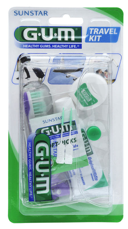 GUM Reiseset original weiß (1 Set)