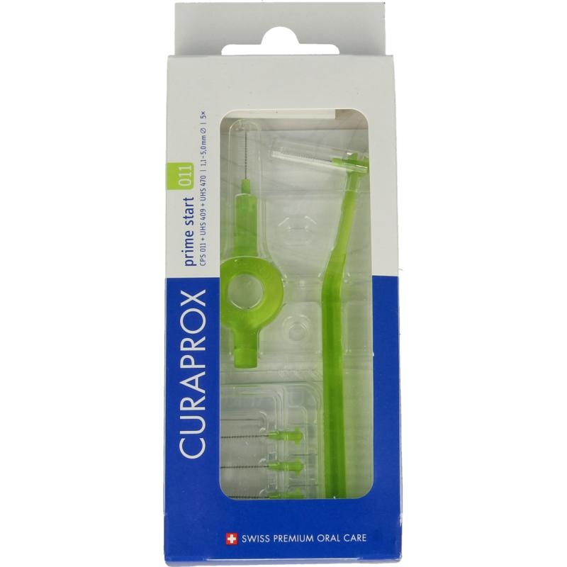 Curaprox Curaprox Prime Start Interdentalbürste 11 hellgrün 5,0mm (5 Stück)