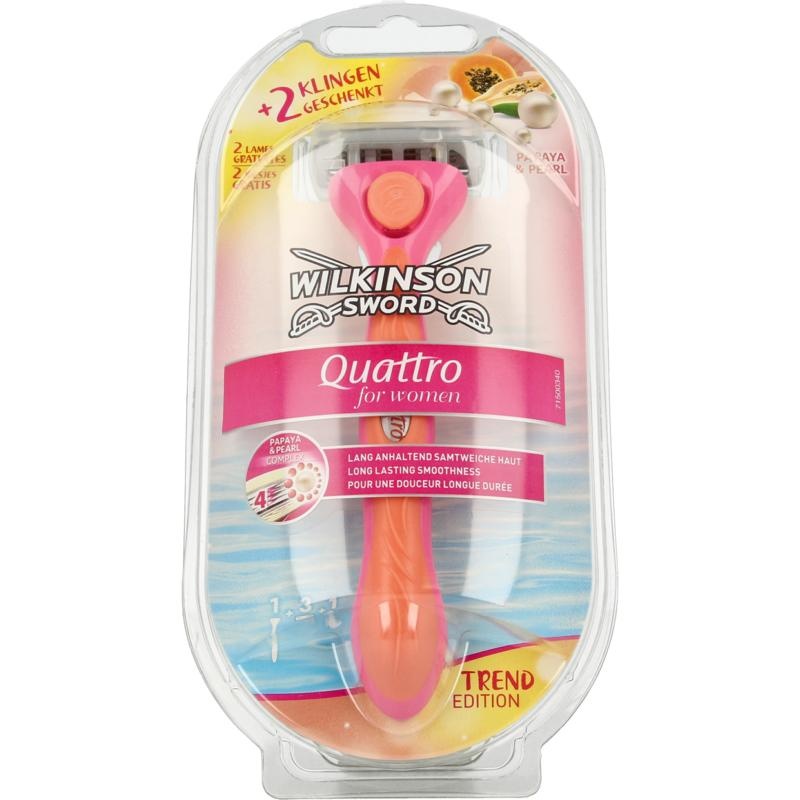 Wilkinson Wilkinson Quattro woman coral razor