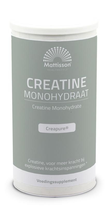 Mattisson Kreatin-Monohydrat-Pulver-Creapure (350 Gramm)