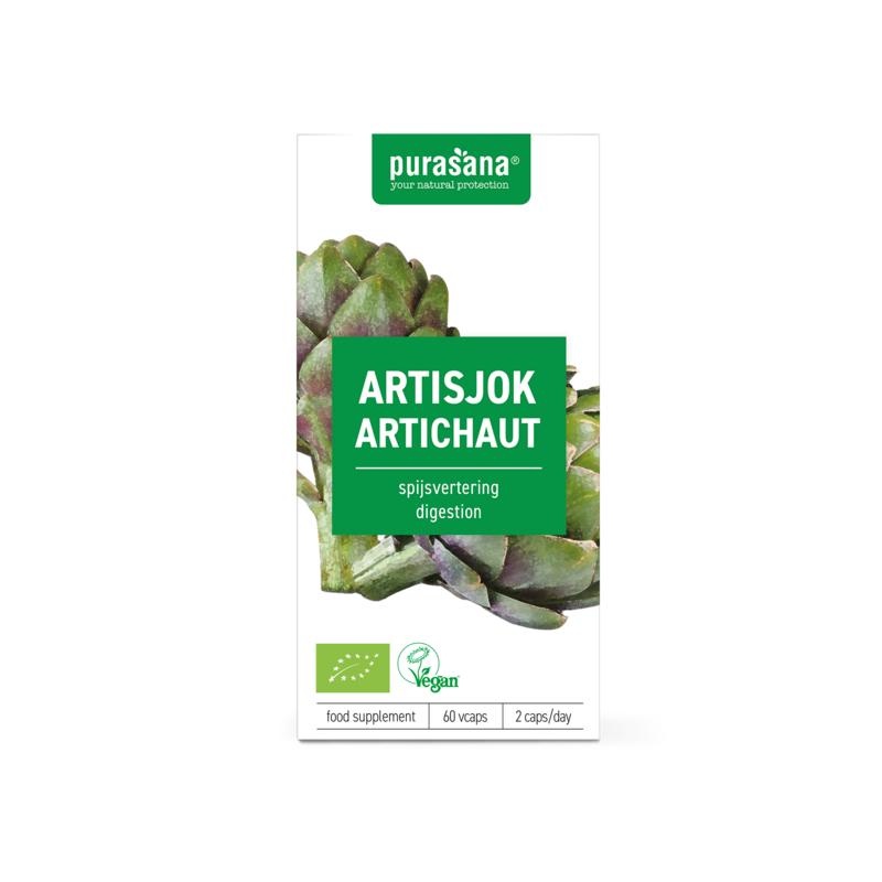 Purasana Artischocke vegan bio (60 VCaps)
