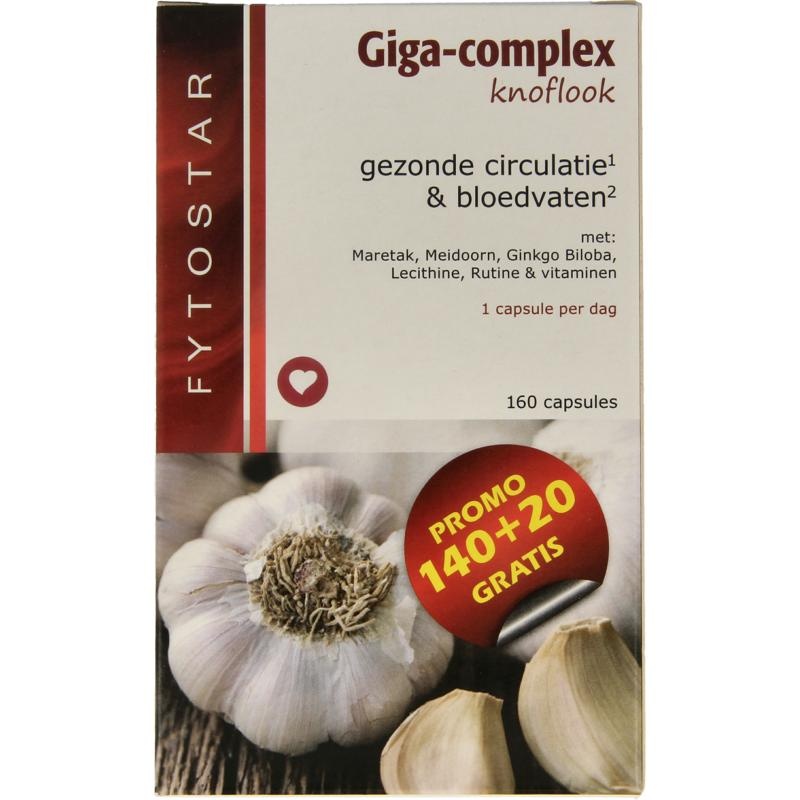 Fytostar Fytostar Giga-Komplex Knoblauch (160 Caps)