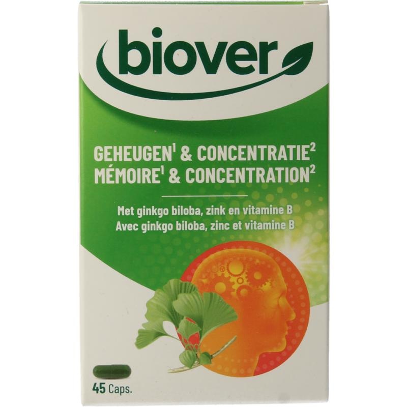 Biover Gedächtnis & Konzentration (45 Caps)