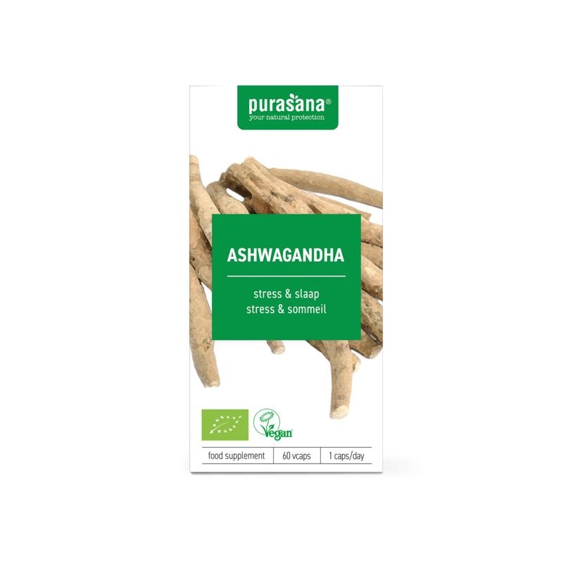 Purasana Ashwagandha KSM-66 vegan bio (60 VCaps)