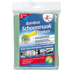 Lucovitaal Bambus-Reinigungstuch (3 Stück)