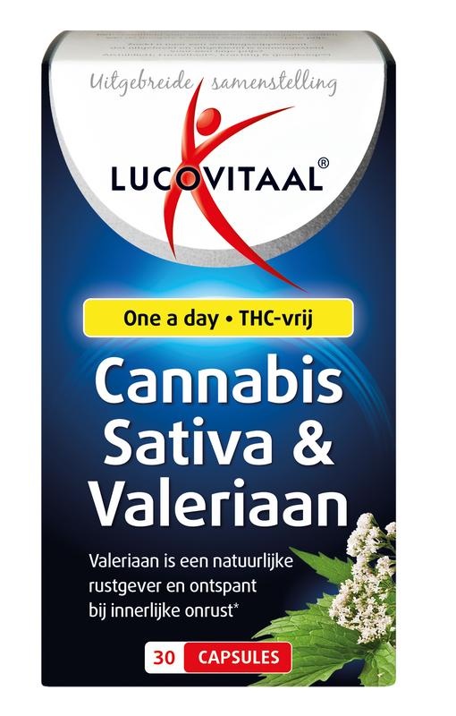 Lucovitaal Cannabis sativa & Baldrian (30 Caps)