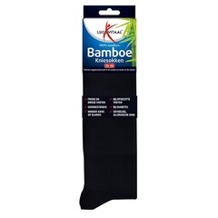 Lucovitaal Bamboo Kniestrümpfe schwarz Größe 35-38 (1 Paar)