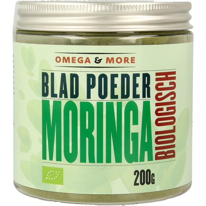 Omega & More Moringa-Pulver Bio (200 Gramm)