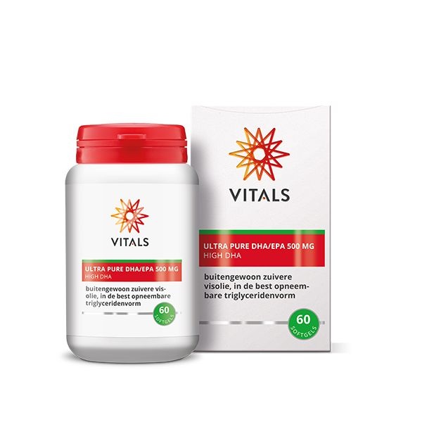 Vitals DHA/EPA Ultra pure 500 mg (60 Caps)