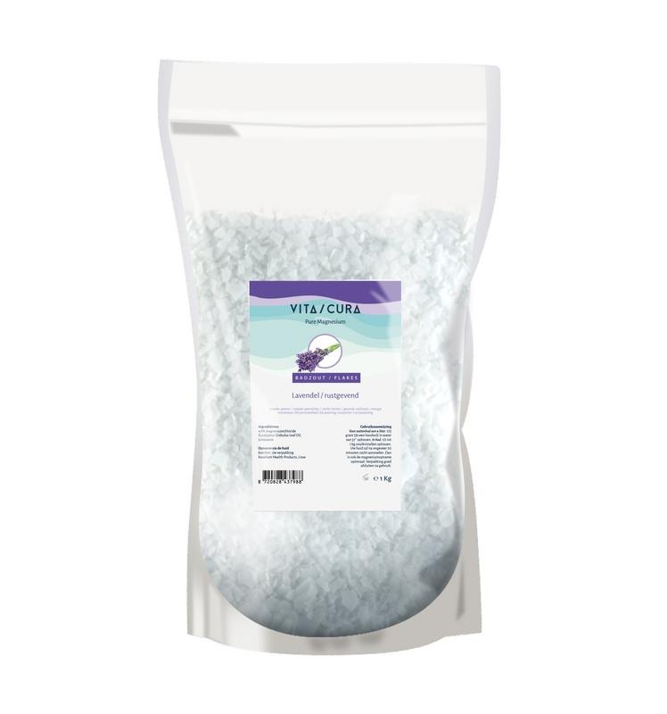 Vitacura Magnesiumsalzflocken Lavendel (1 kg)