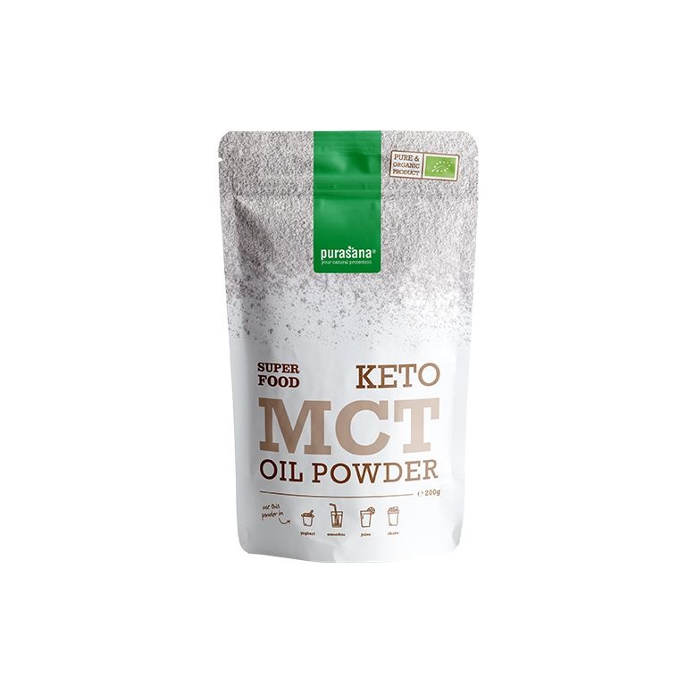 Purasana MCT-Ölpulver vegan bio (200 Gramm)