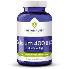 Calcium 400 & D3 aus Rotalgen