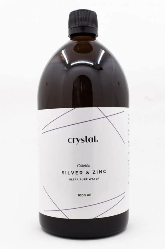 Crystal Kristallkolloidales Zink und Silber (1 Liter)