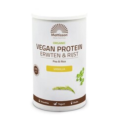 Vegane Proteinerbsen & Reis-Vanille Bio