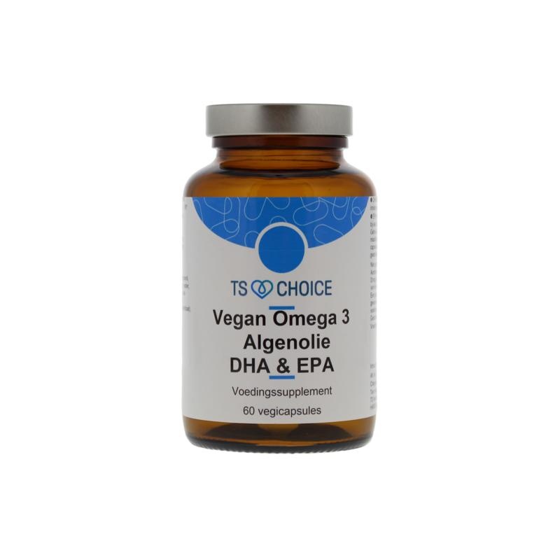 TS Choice TS Choice Veganes Omega-3-Algenöl DHA & EPA (60 VCaps)