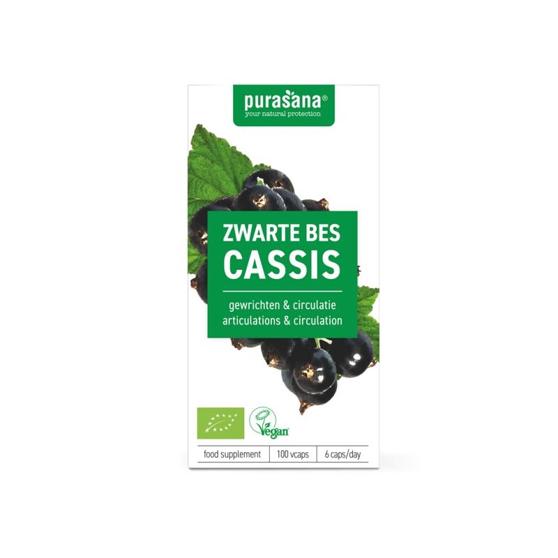 Purasana Schwarze Johannisbeere vegan bio (100 VCaps)