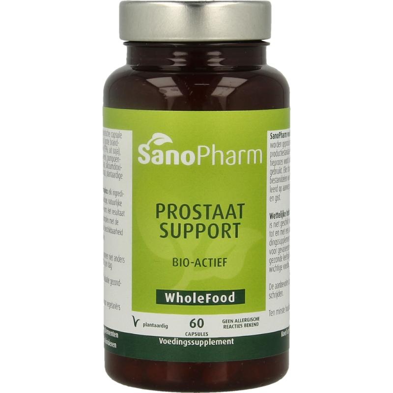 Sanopharm Prostataunterstützung Wholefood (60 Caps)