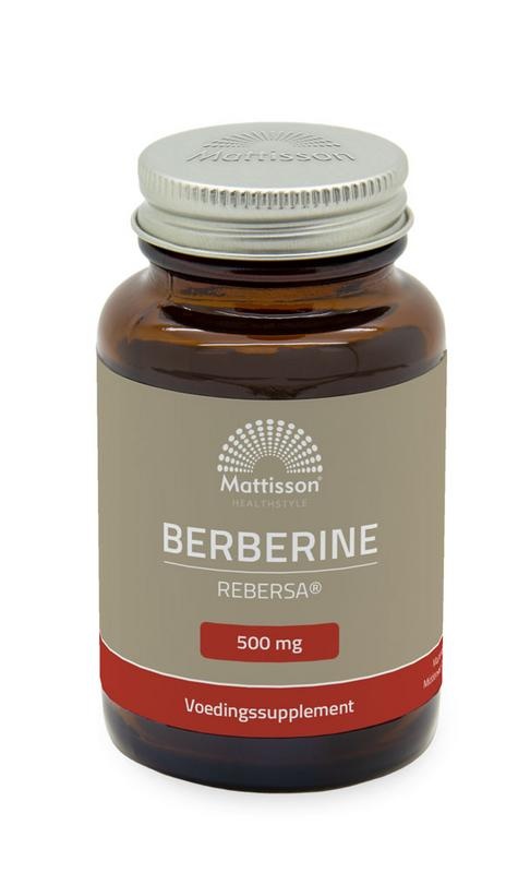 Mattisson Berberin 500 mg Rebersa (60 Caps)