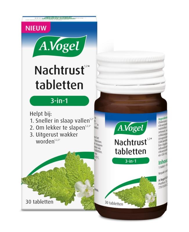 A Vogel Ein Vogel Dormeasan Nachtschlaf 3-in-1 (30 Tab)