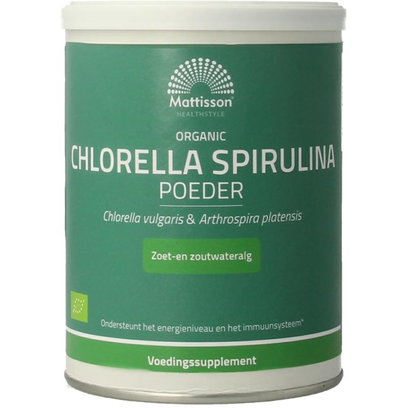 Mattisson Bio-Chlorella-Spirulina (125 Gramm)