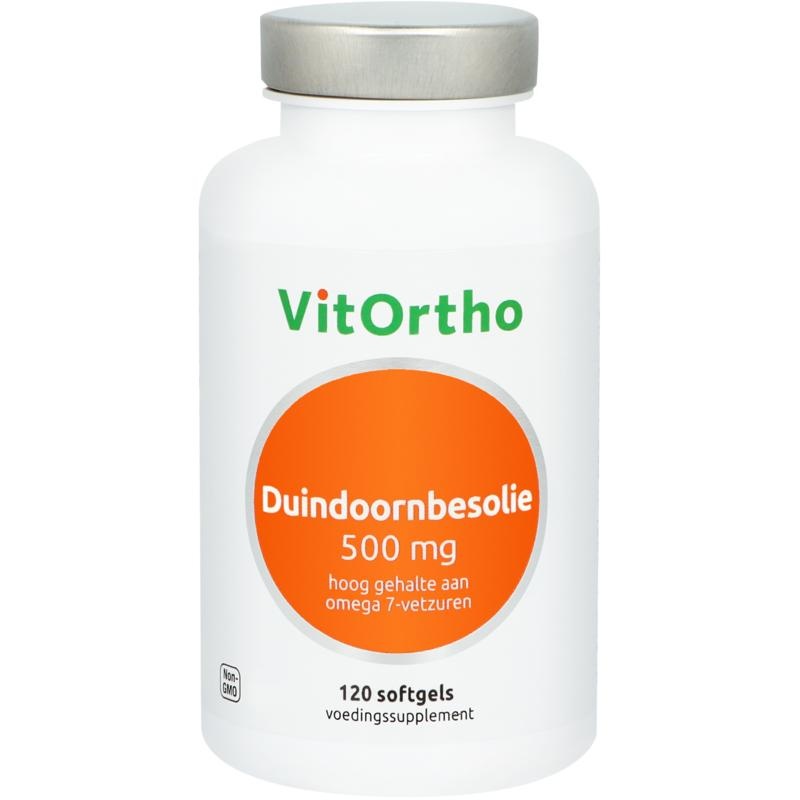 Vitortho Sanddornbeerenöl 500 mg (120 Caps)