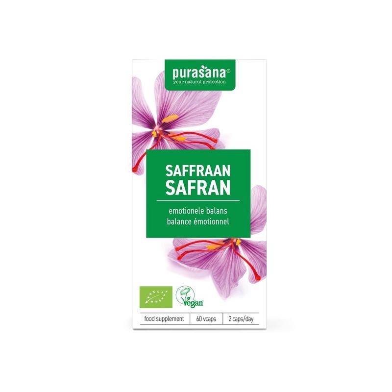 Purasana Safran vegan bio (60 VCaps)