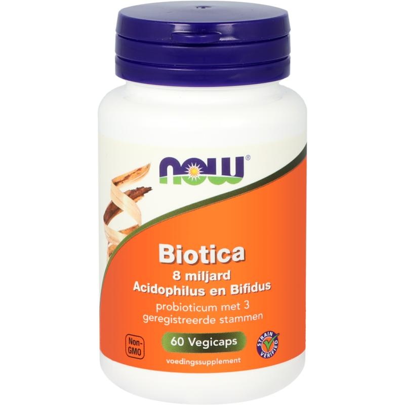NOW Probiotika 8 Milliarden Acidophilus und Bifidus (60 VCaps)