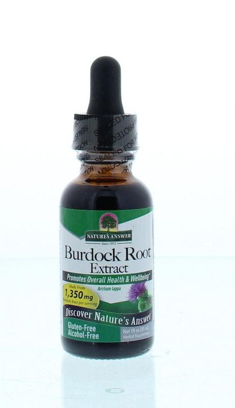 Natures Answer Klette großer Klettenextrakt alkoholfrei (30 Ml)