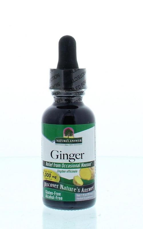 Natures Answer Ingwerextrakt alkoholfrei (30 Ml)