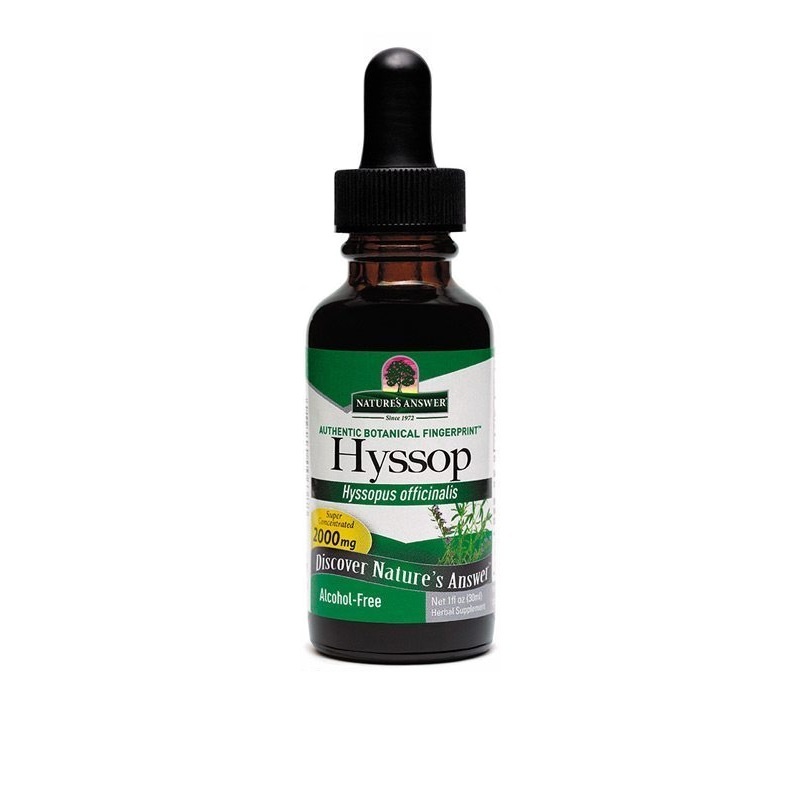 Natures Answer Ysop-Extrakt alkoholfrei (30 Ml)