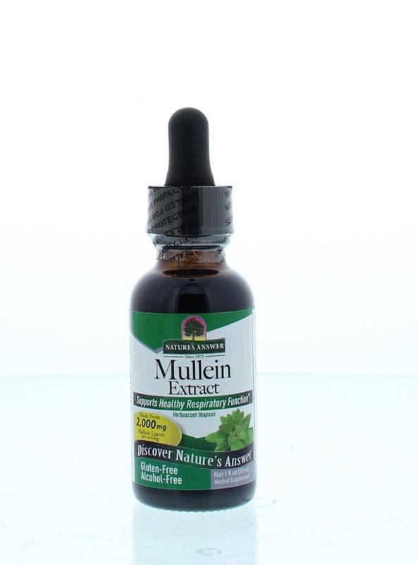 Natures Answer Königskerze verbascum thapsus Extrakt alkoholfrei (30 Ml)