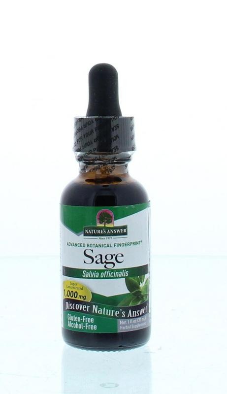 Natures Answer Salbei/Salvia-Extrakt alkoholfrei (30 Ml)