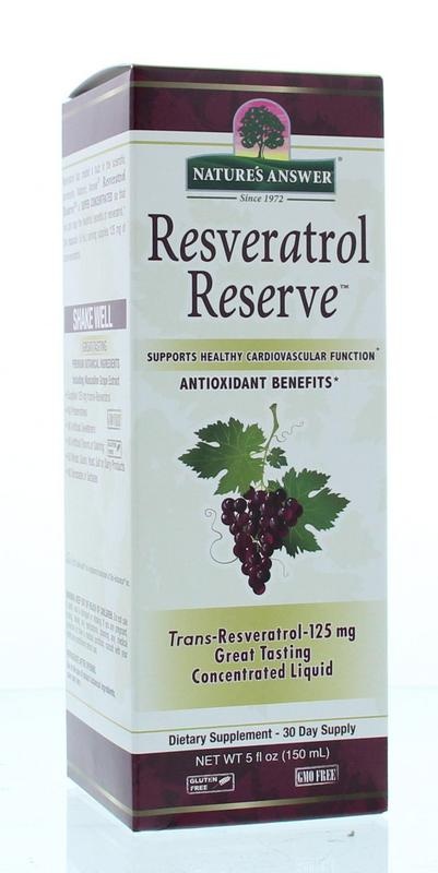 Natures Answer ResveratRol Reserve Complex Liquid (150 Ml)