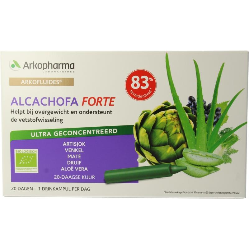 Arkofluids Alcachofa forte bio (20 Ampullen)