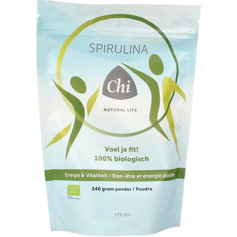 CHI Spirulina Pulver Bio (240 Gramm)