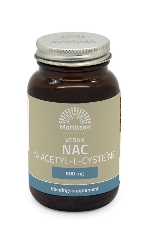 Mattisson NAC n-Acetyl-L-Cystein 600 mg (60 VCaps)
