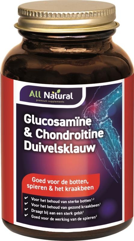 All Natural GlucoMax Glucosamin & Chondroitin (120 Tab)