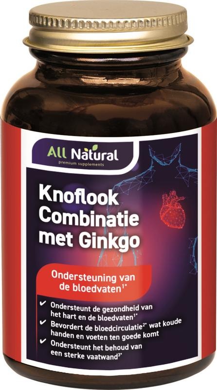 All Natural Komplett natürliche Knoblauchkombination mit Ginkgo (100 Caps)