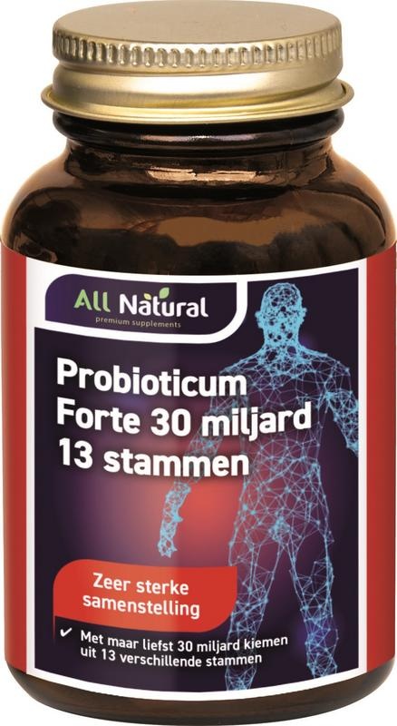 All Natural Ganz natürliches Probiotikum forte (30 Caps)
