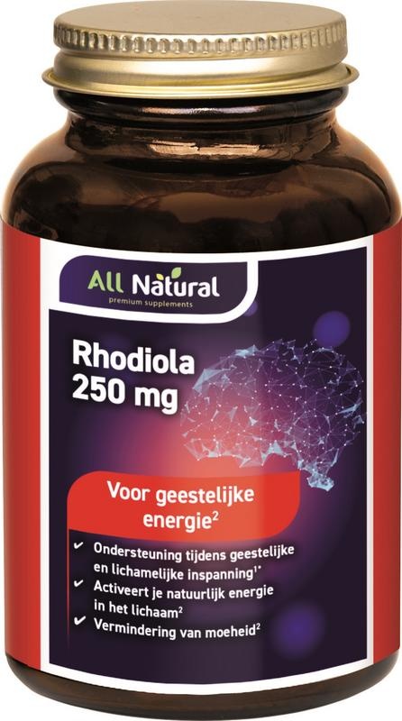 All Natural Ganz natürliche Rhodiola (100 Caps)