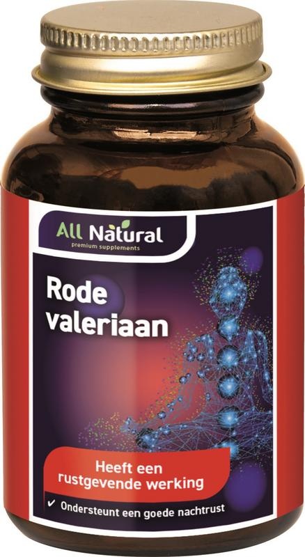 All Natural Ganz natürlicher roter Baldrian (100 Dragees)