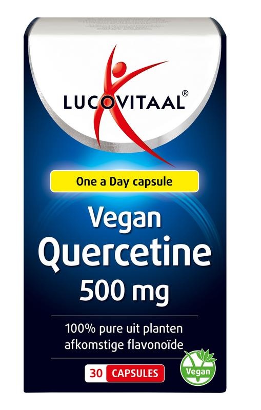 Lucovitaal Lucovitaal Quercetin 500 mg vegan (30 Caps)