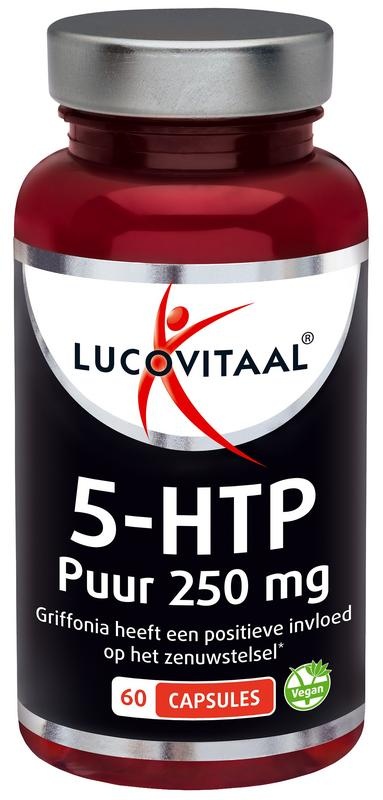 Lucovitaal Lucovitaal 5-HTP pur 250mg vegan (60 Caps)